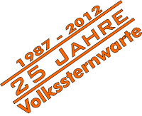 25 Jahre Volkssternwarte - Rückblick