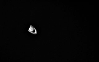 Saturnbedeckung 3.11.2001 Austritt