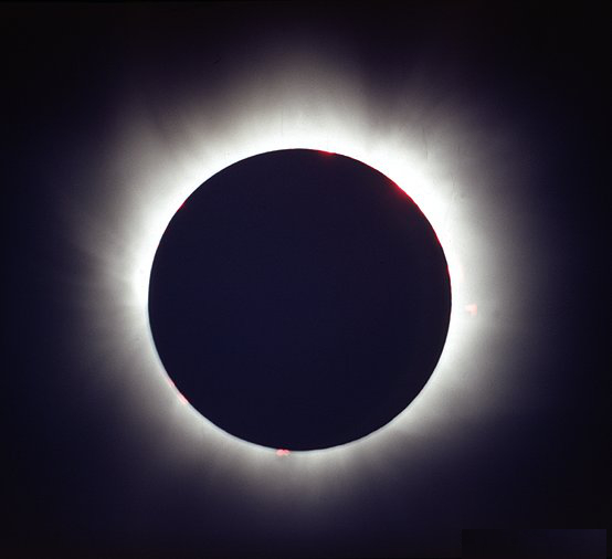 Totale Sonnenfinsternis 11.08.1999 / Deutschland, nahe Bad Bergzabern