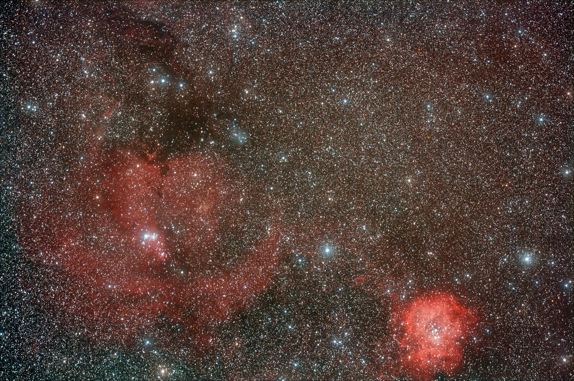 NGC2264 und 2238