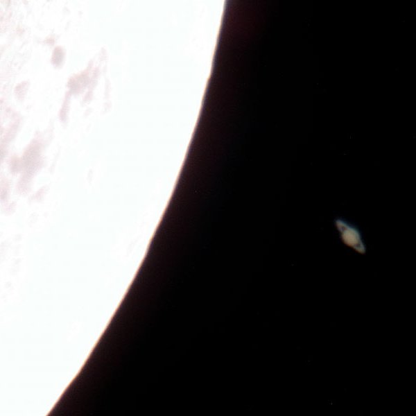 Saturnbedeckung am 22.05.2007 nach Austritt