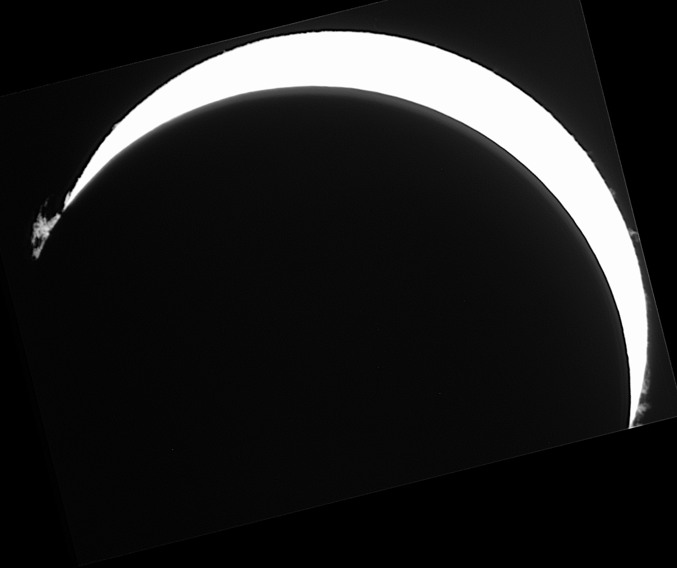 Partielle Sonnenfinsternis 12.08.2026 in Hα/ Deutschland, Köngetried