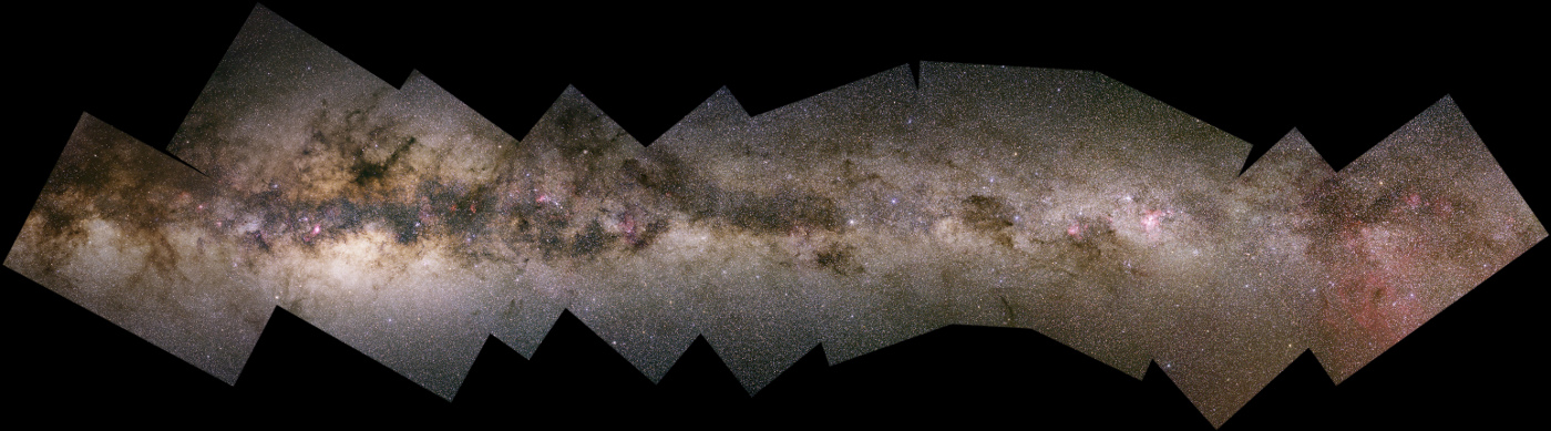 Mosaik der südlichen Milchstraße